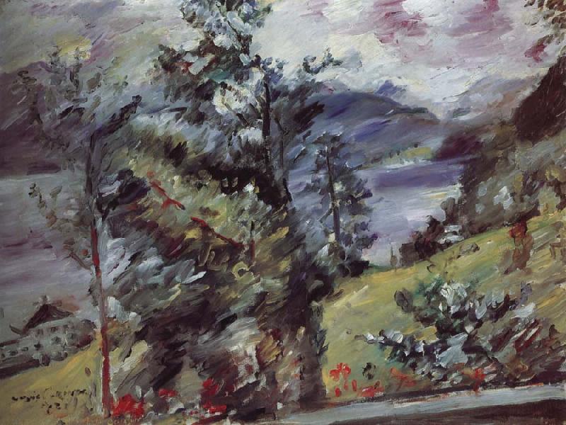 Lovis Corinth Walchensee Landscape oil painting picture